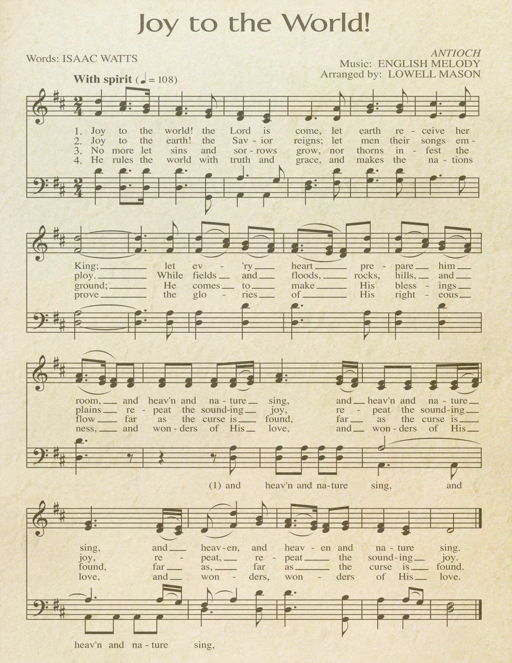 Free Printable Sheet Music