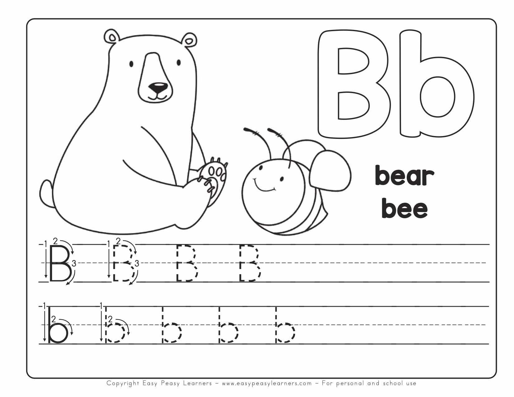 Preschool Alphabet Worksheets Free Printable