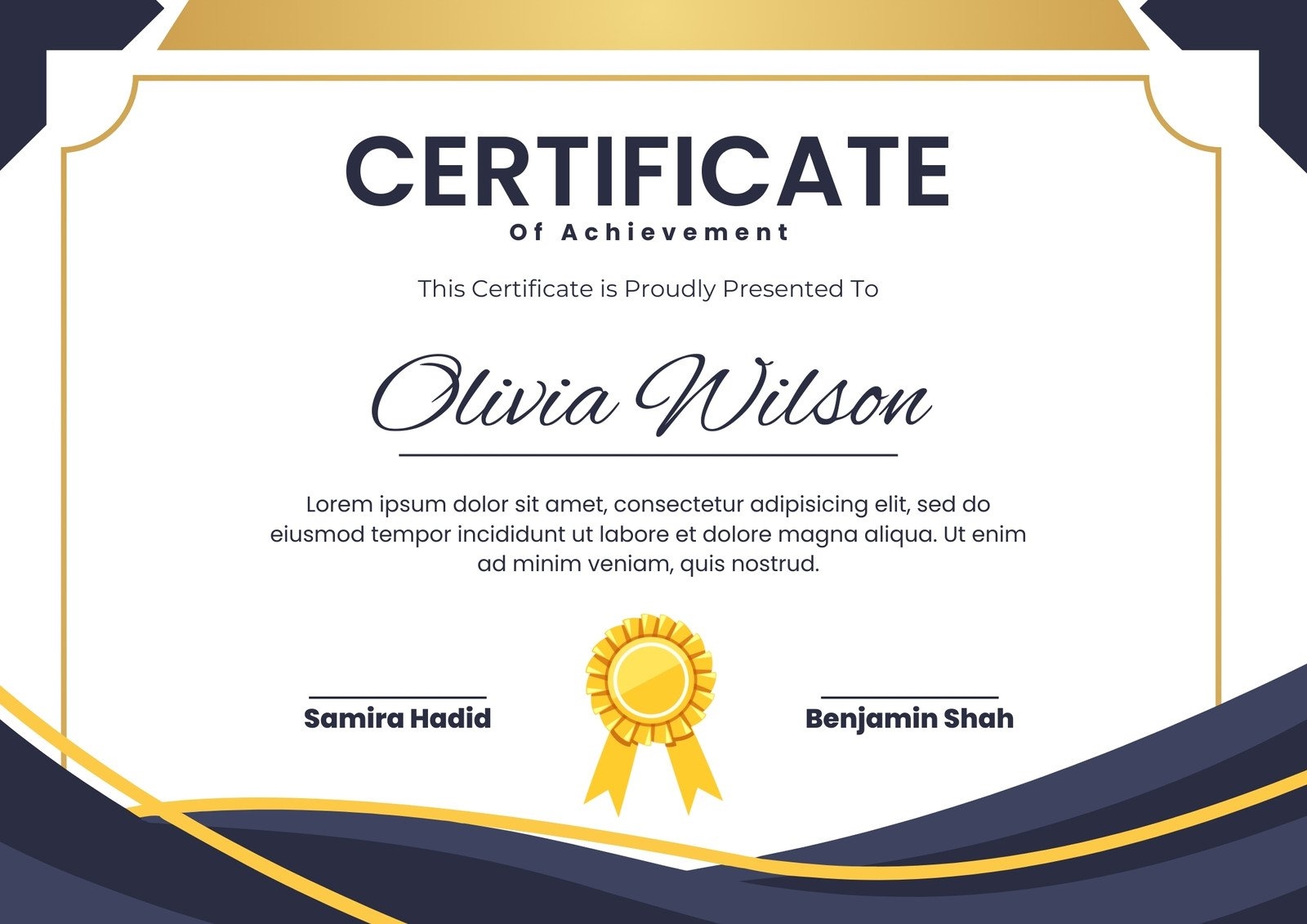 Free Printable And Customizable Award Certificate Templates Canva