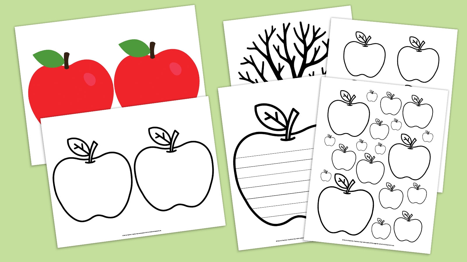 Free Apple Printable