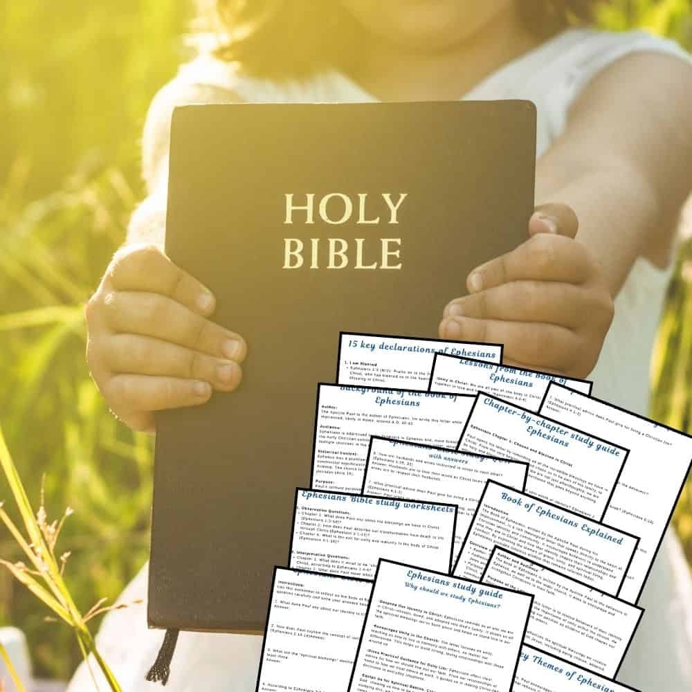 Free Printable Bible Study Guide On Ephesians Pdf Christel Owoo