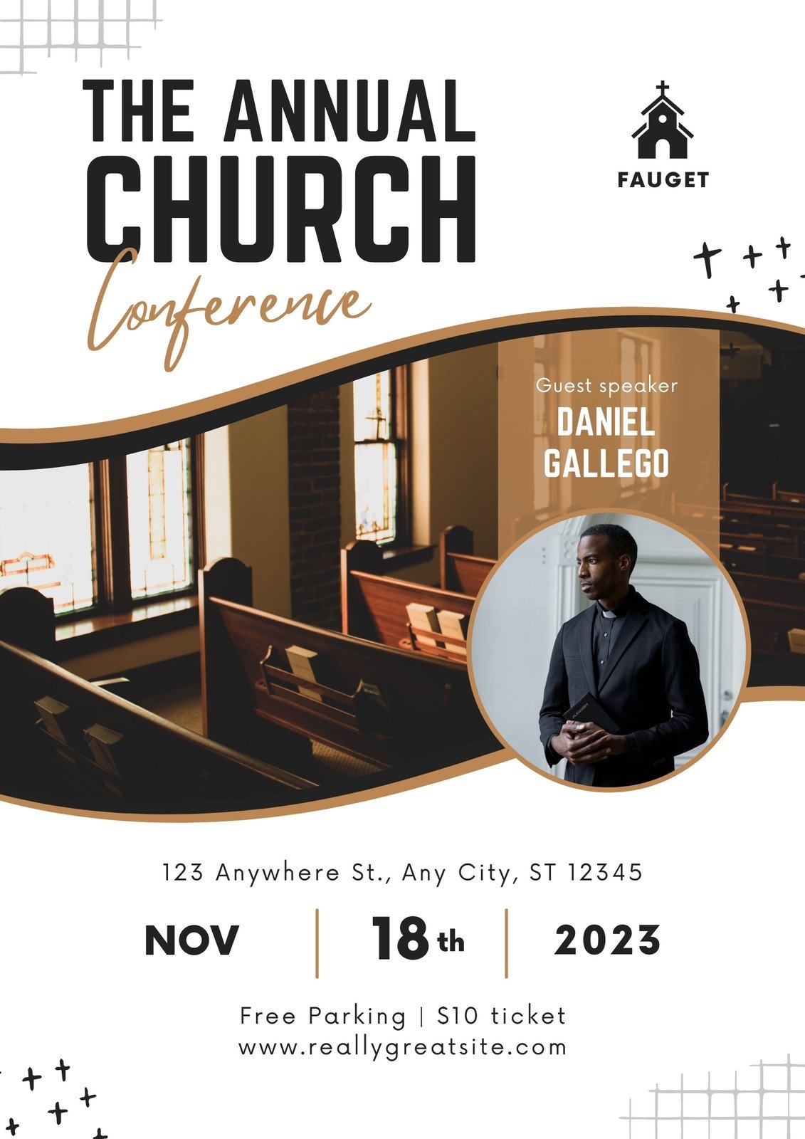 Free Printable Customizable Church Flyer Templates Canva