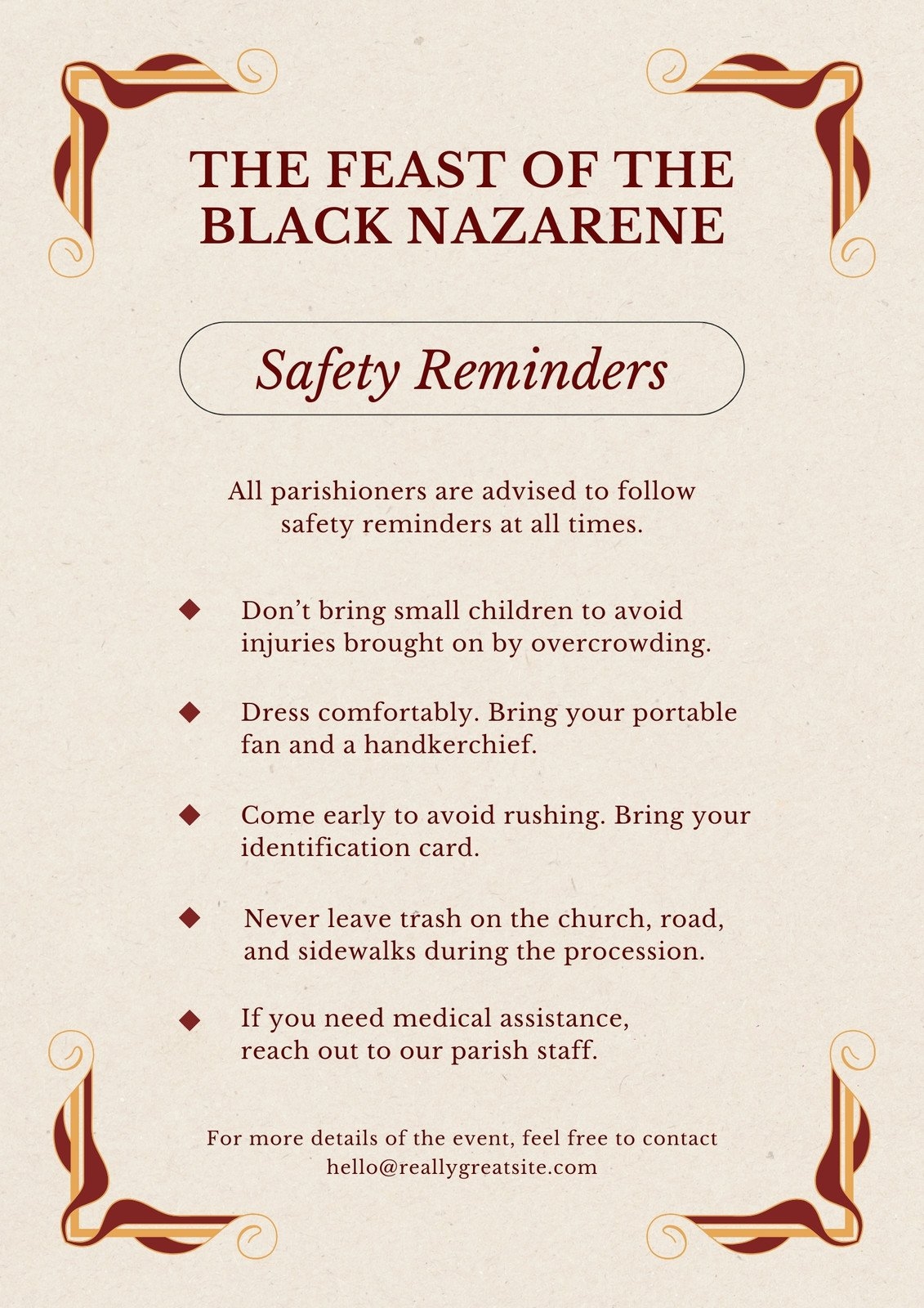 Free Printable Flyers For Church