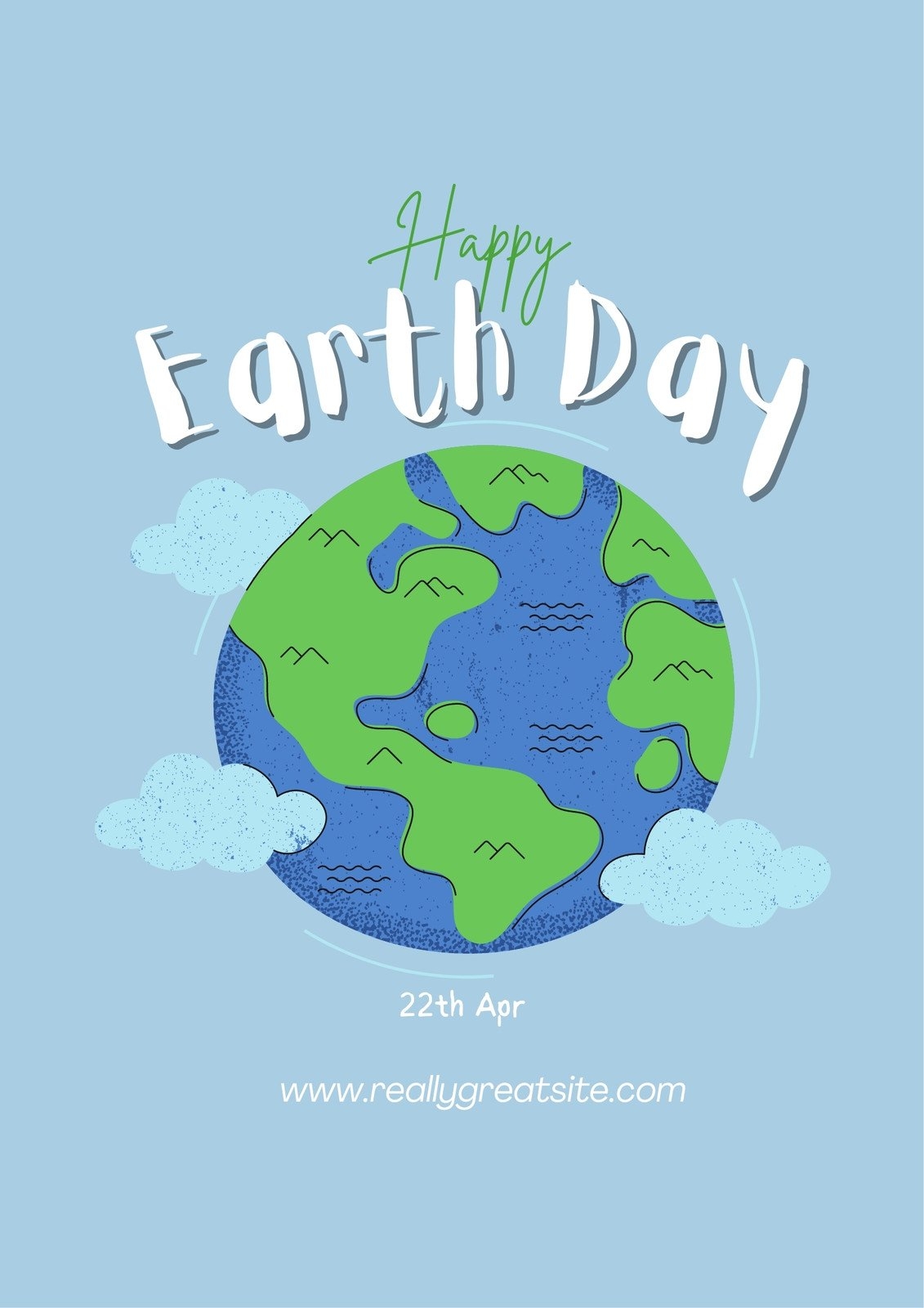 Free Printable Customizable Earth Day Poster Templates Canva