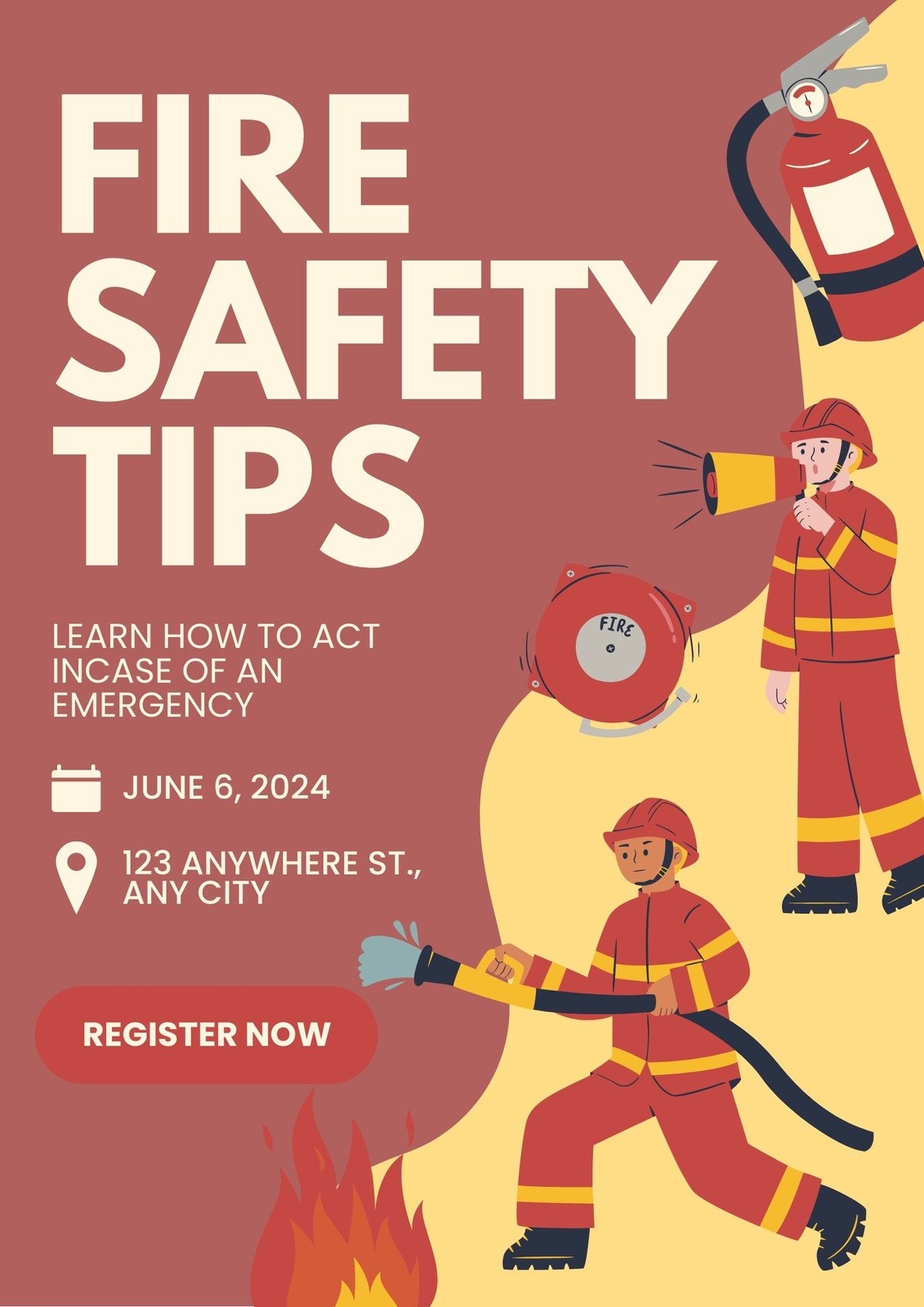 Fire Safety Posters Free Printable