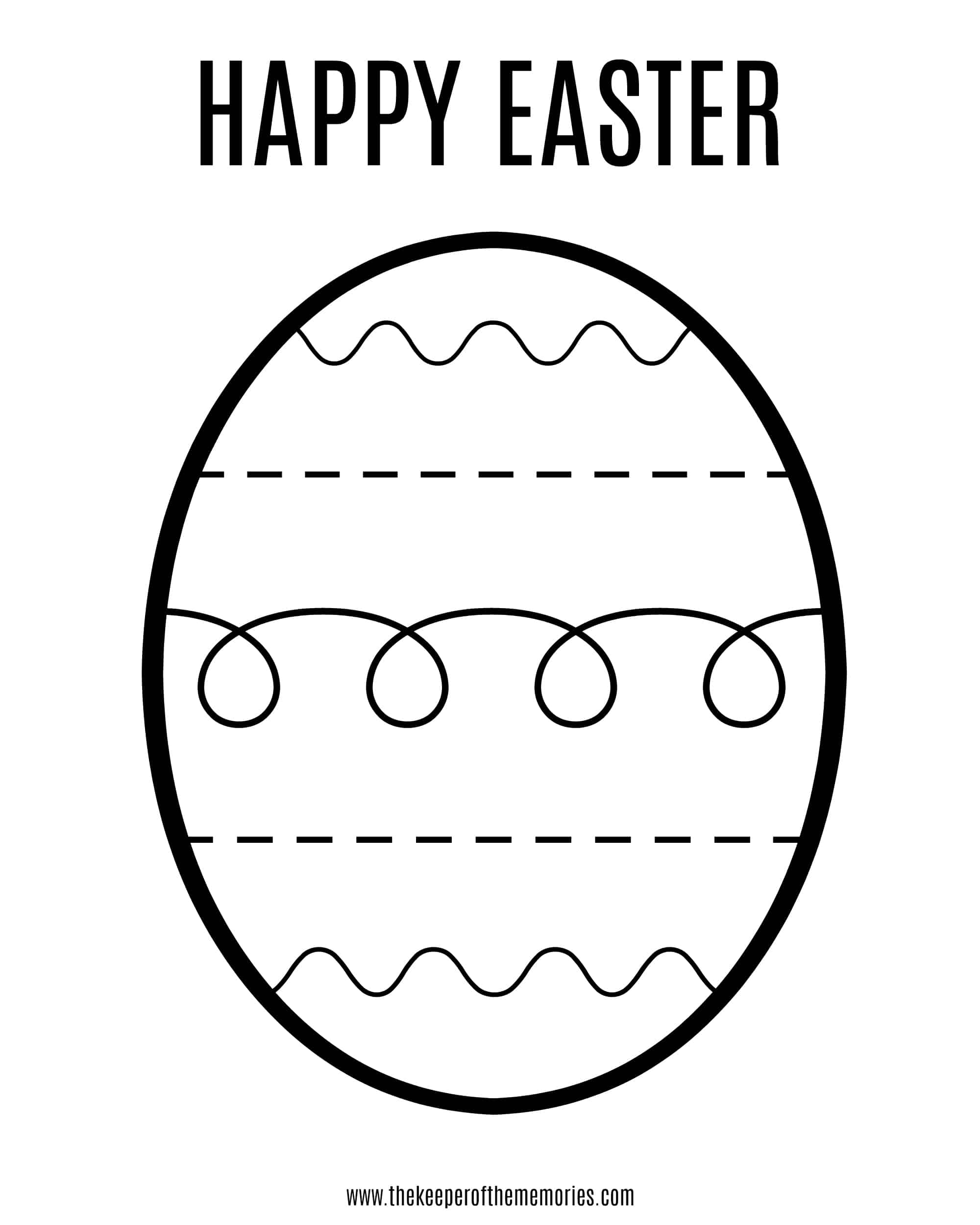 Free Easter Coloring Pages Printables