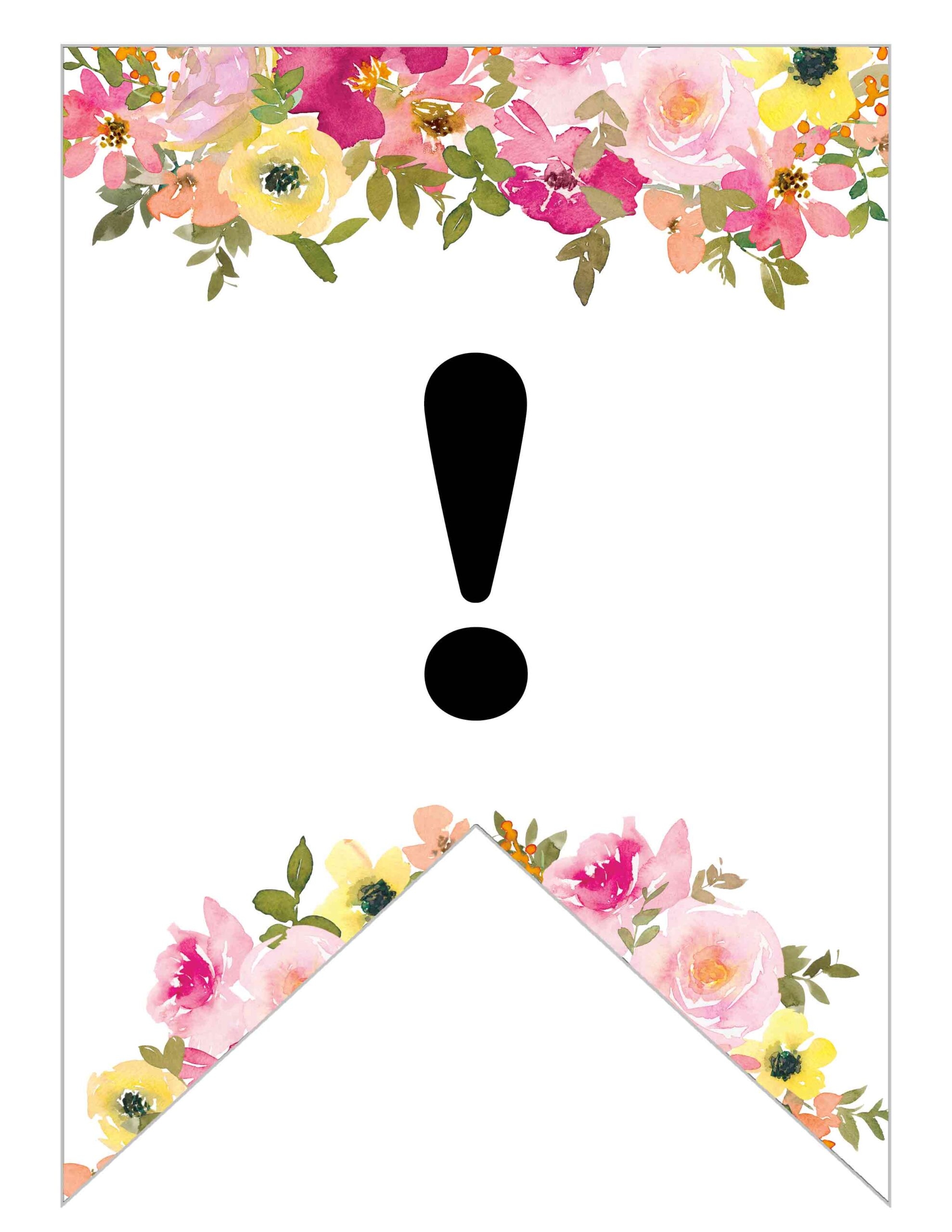 Free Printable Symbol Banner
