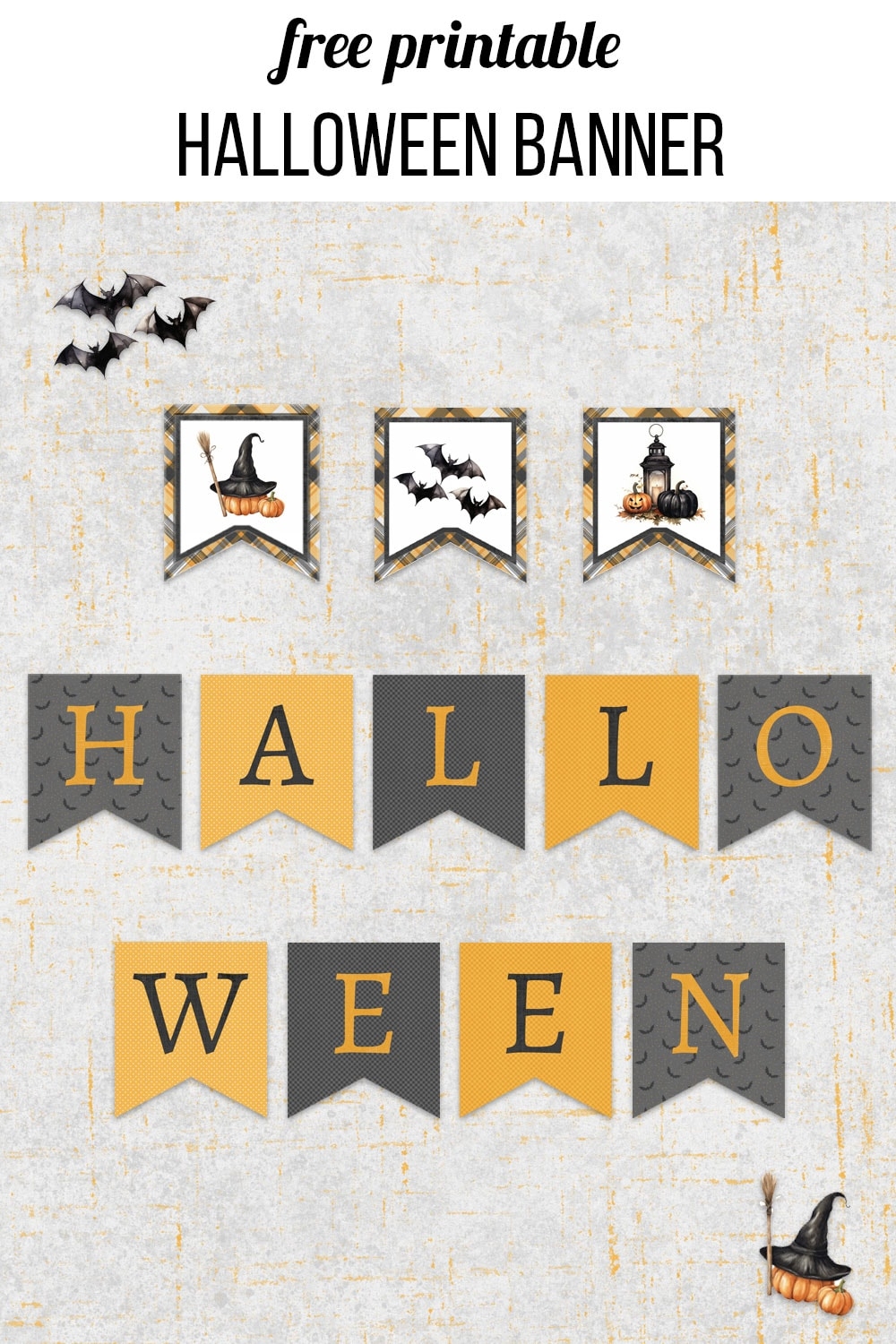 Free Halloween Banner Printables
