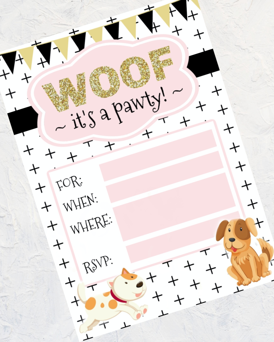 Puppy Party Free Printables