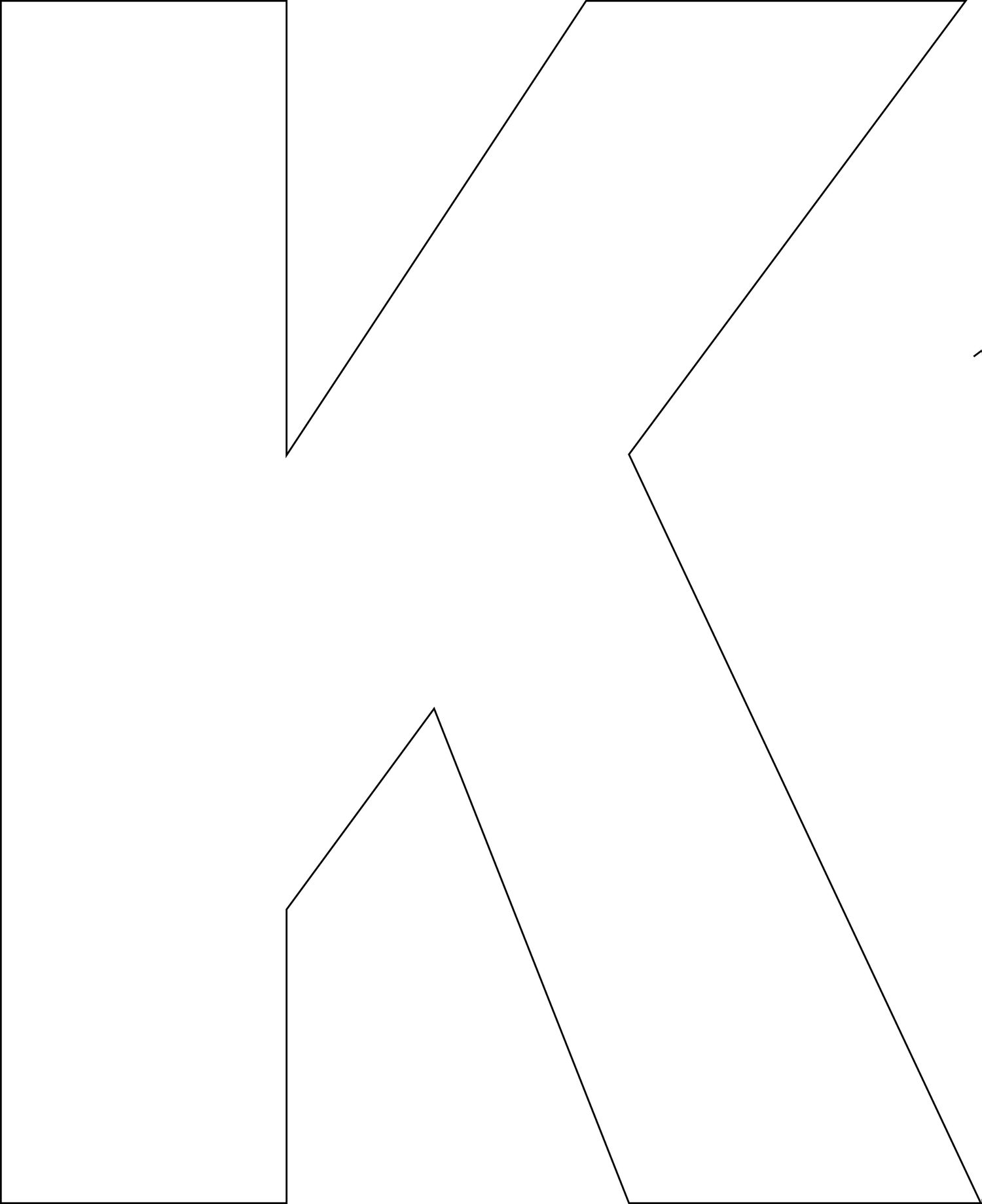 Free Printable Alphabet Stencils Templates
