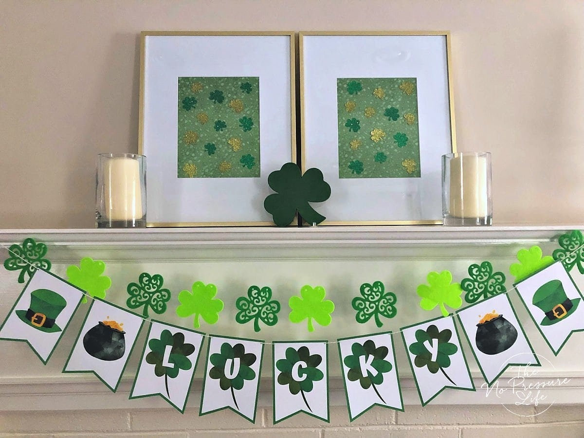 Free Printable LUCKY Banner For St Patrick s Day