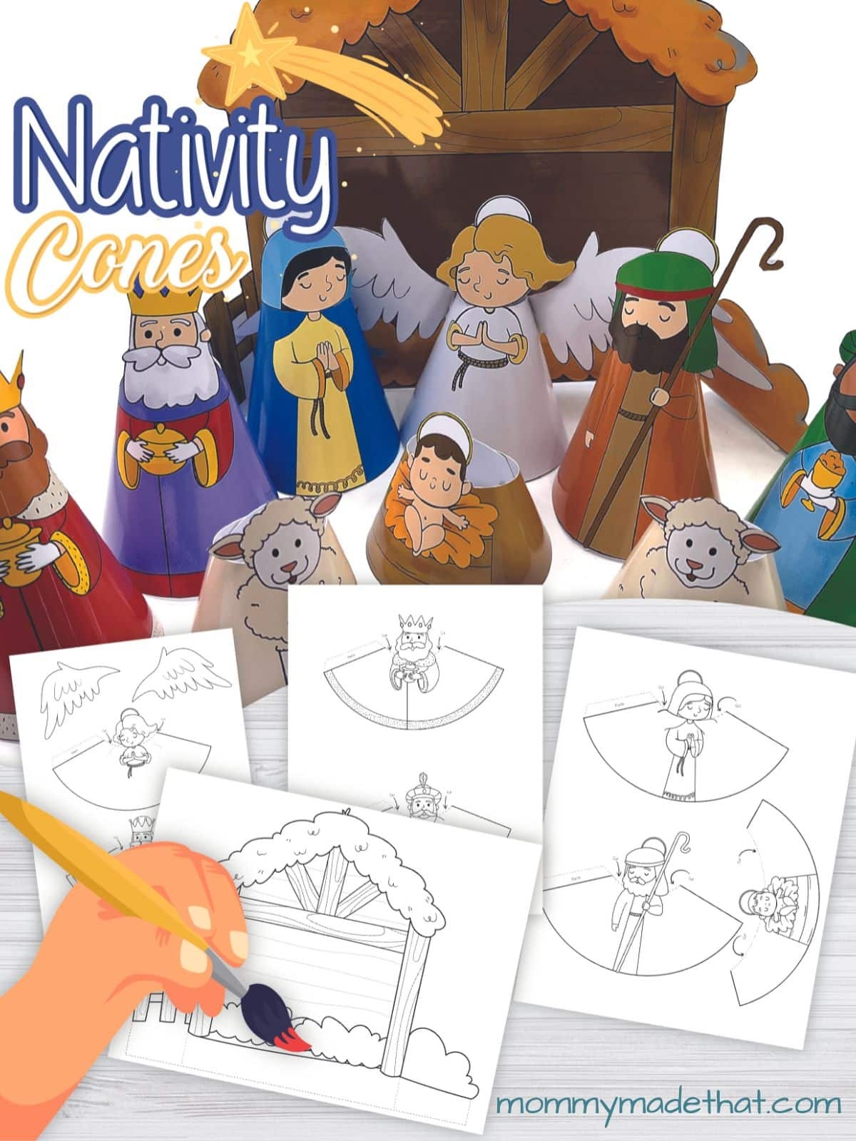 Free Printable Nativity Scene Patterns