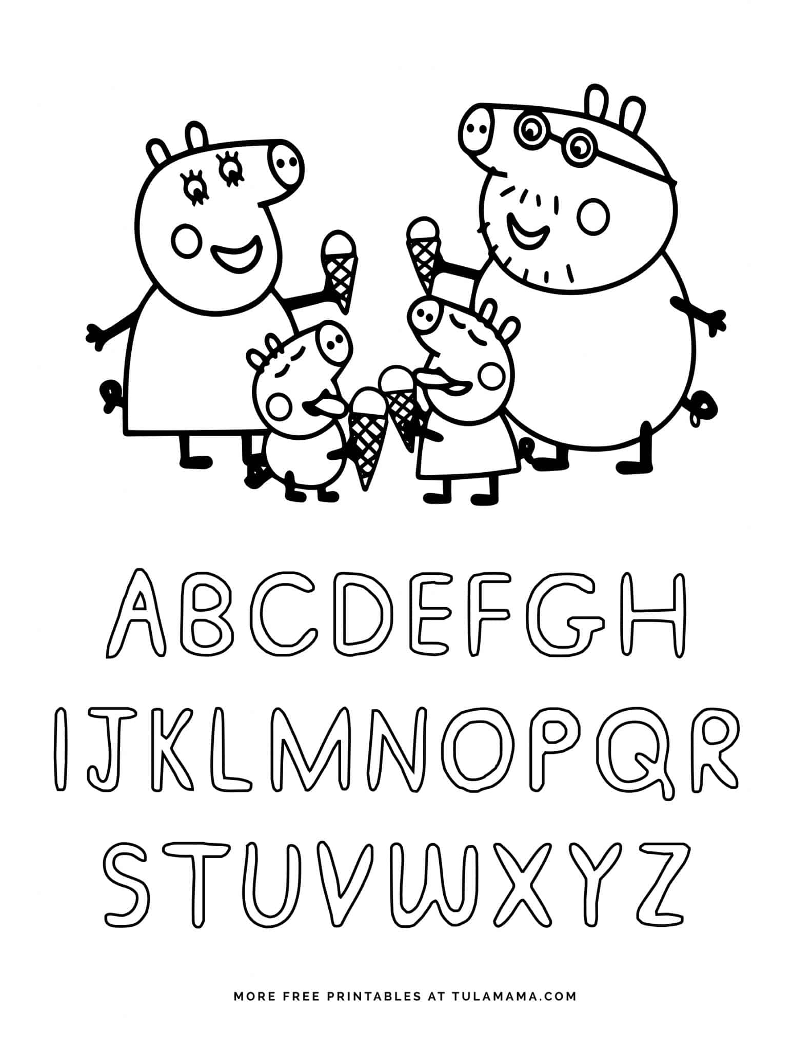Peppa Pig Free Printables
