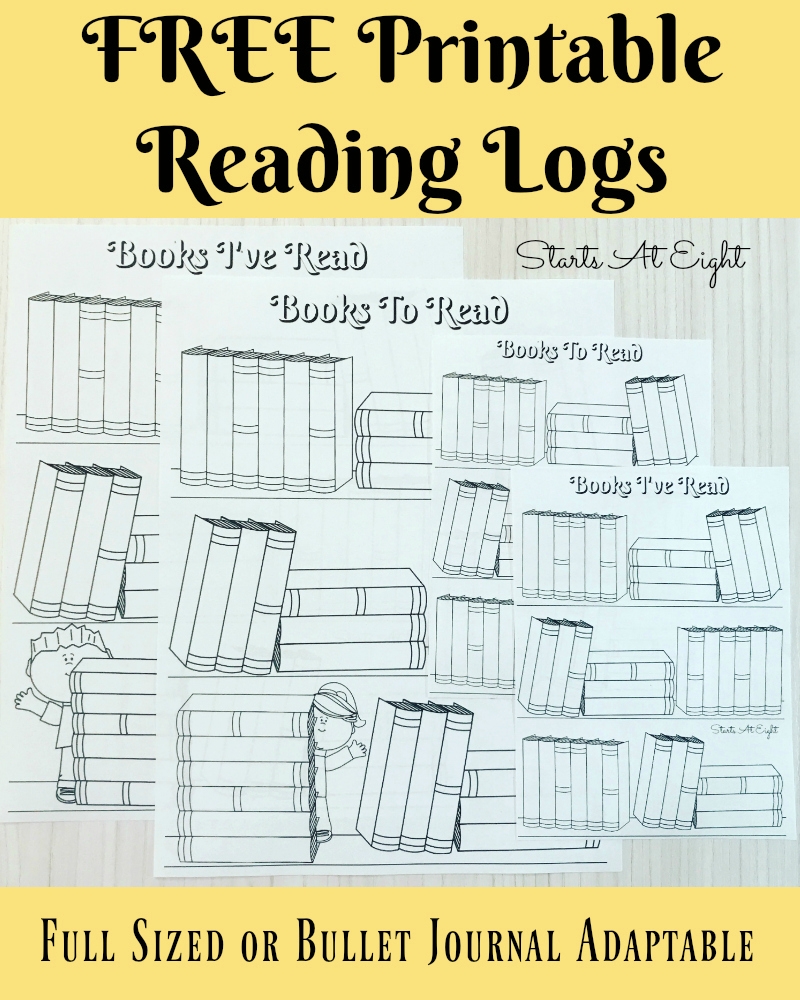 Free Book Tracker Printable
