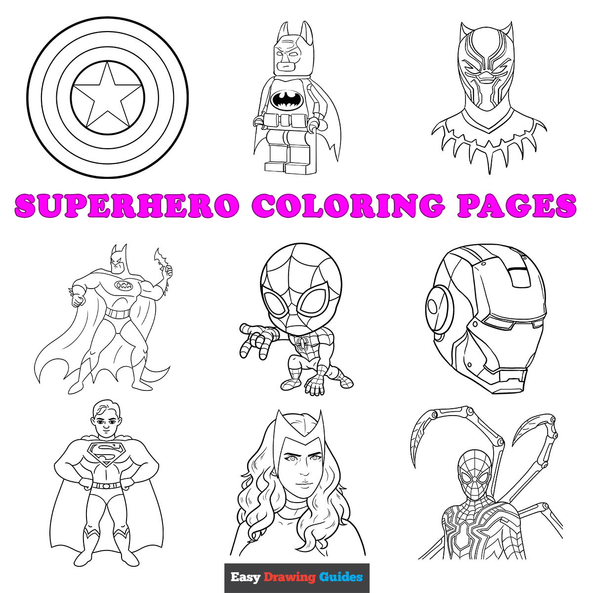Free Super Hero Printable