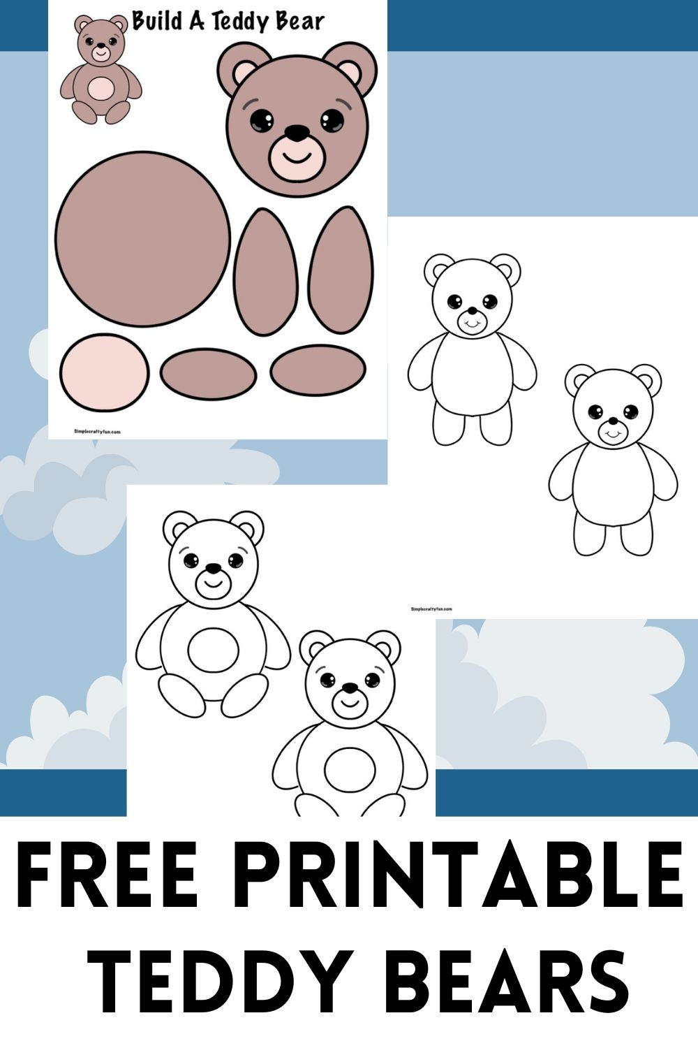 Free Printable Teddy Bear Patterns