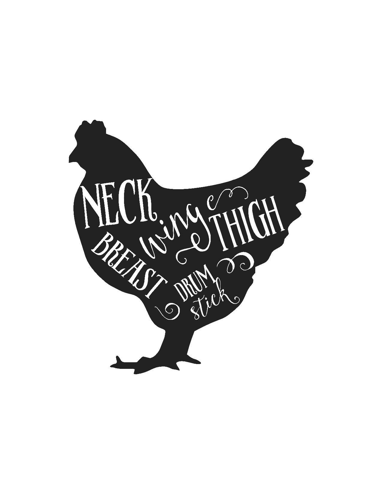 Free Kitchen Rooster Printables