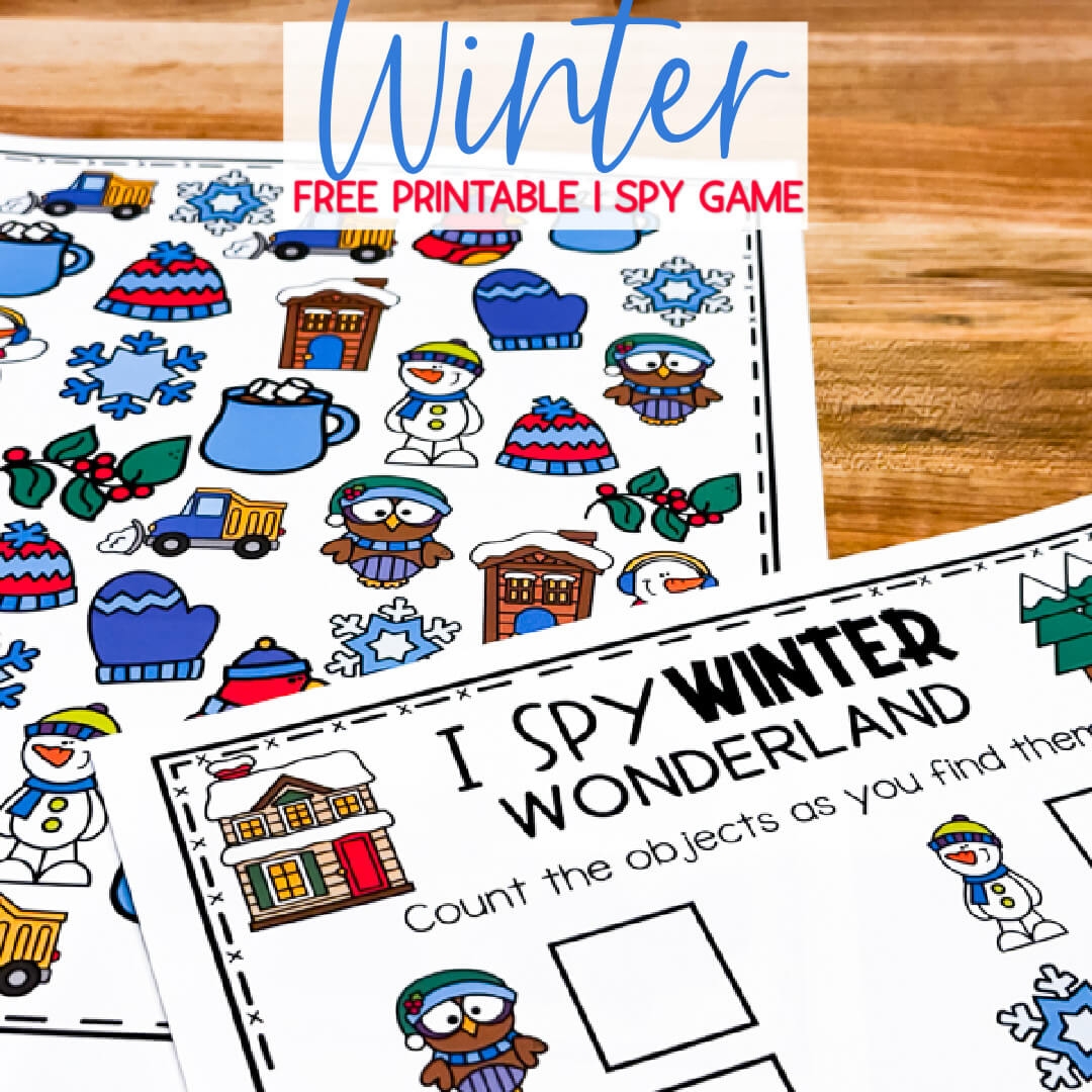 Free Winter Wonderland Printables