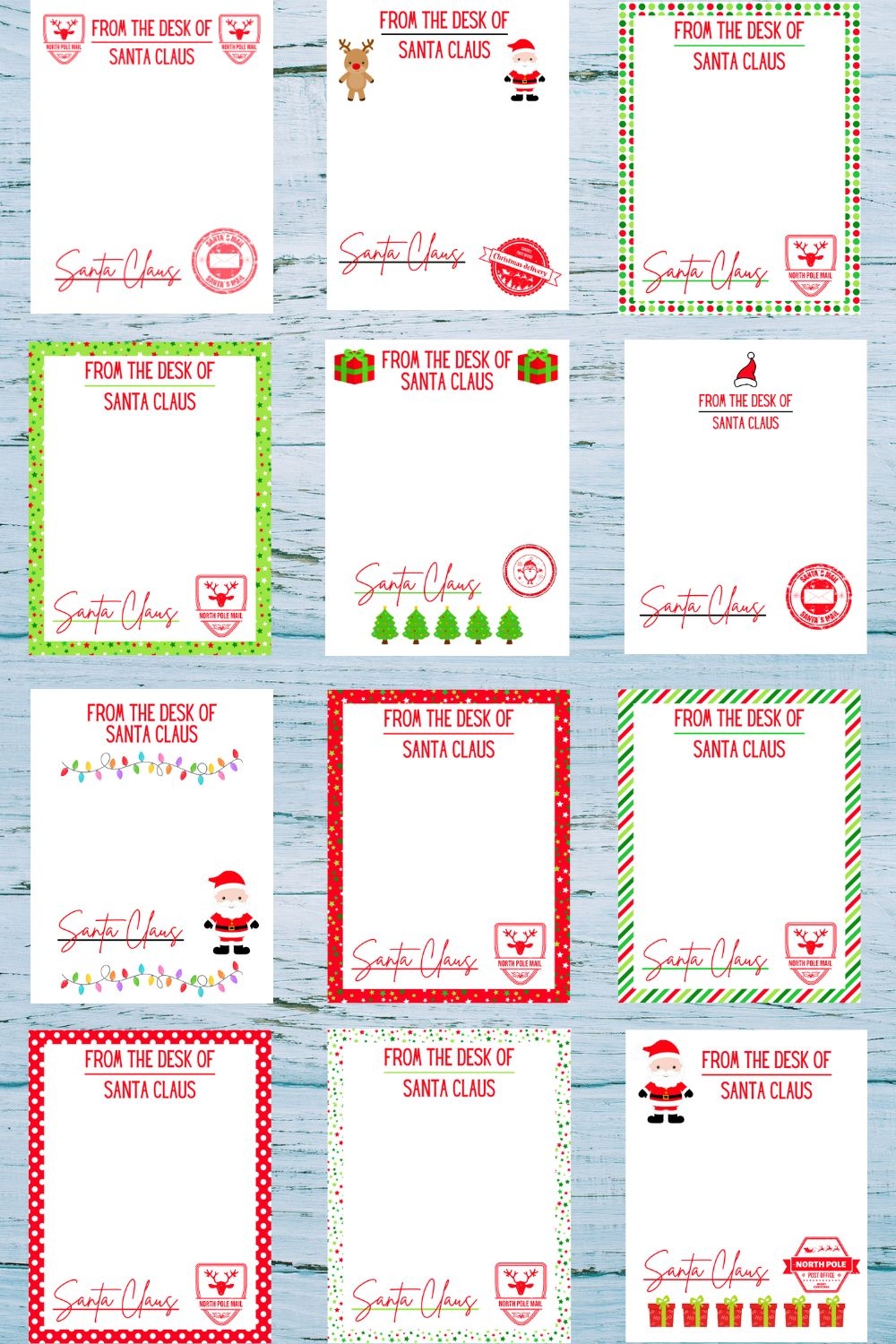Free Printable North Pole Letterhead