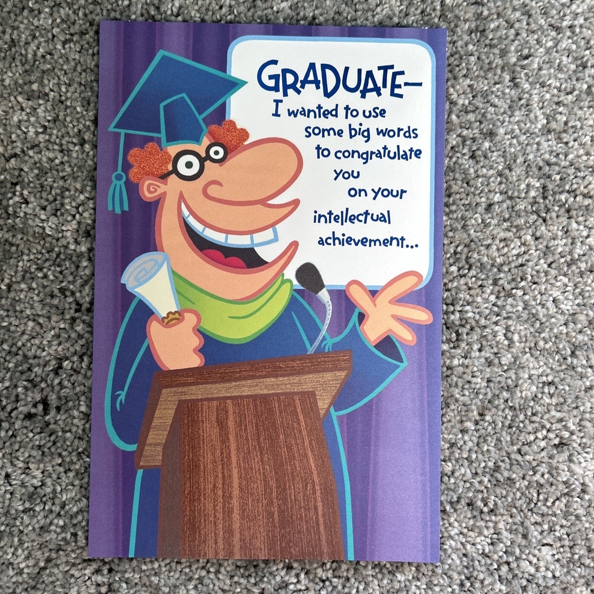 Funny Graduation Card For Anyone American Greetings Retails 3 89 EBay
