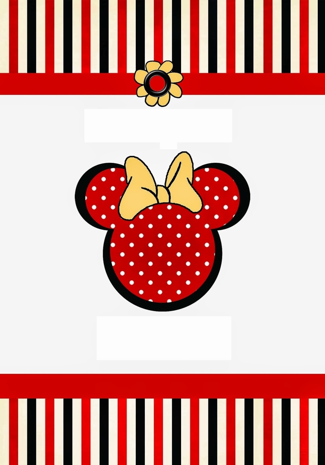 Funny Red Minnie Mouse Free Printables Oh My Fiesta In English
