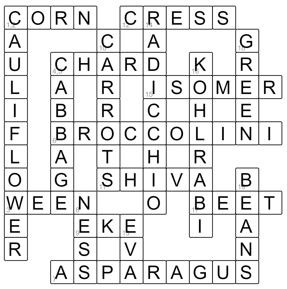 Crossword Puzzles Maker Free Printable