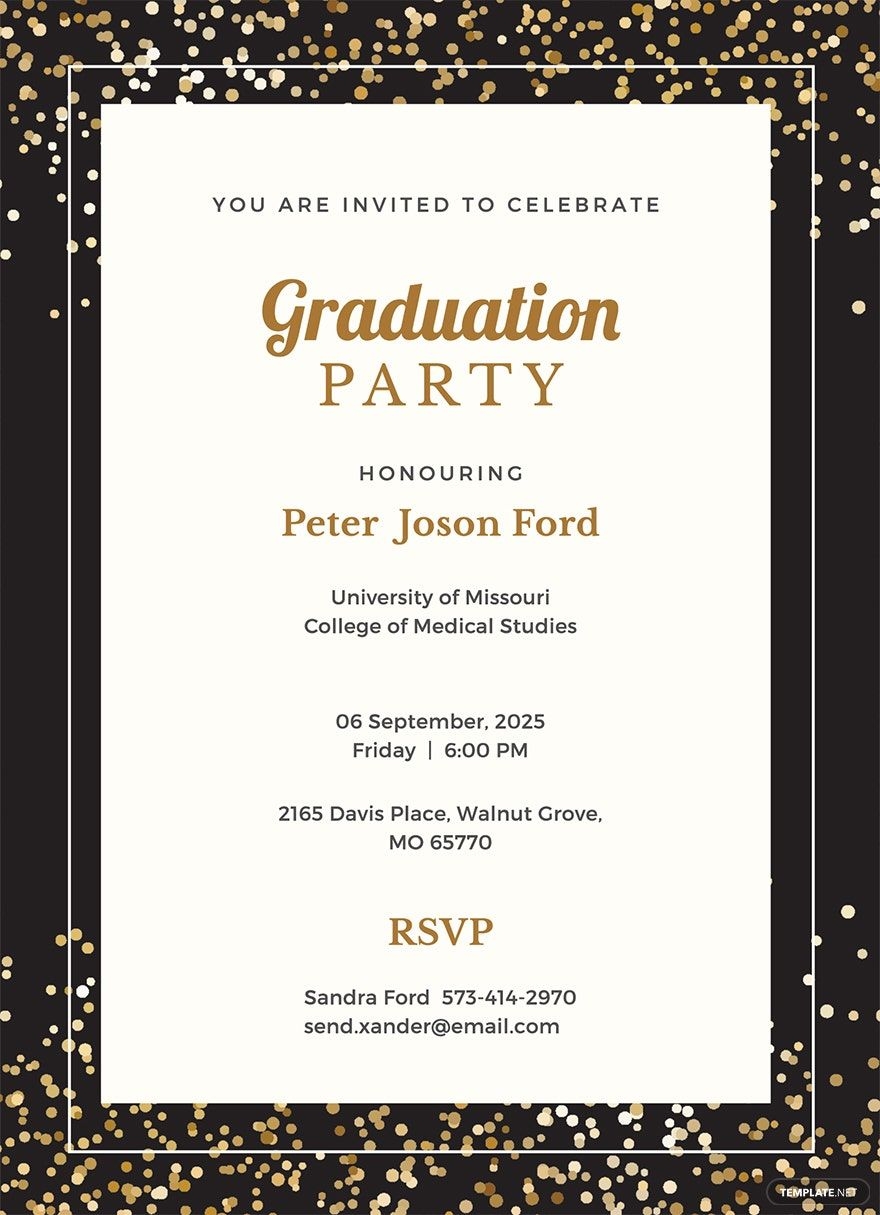 Free Graduation Invitation Printables