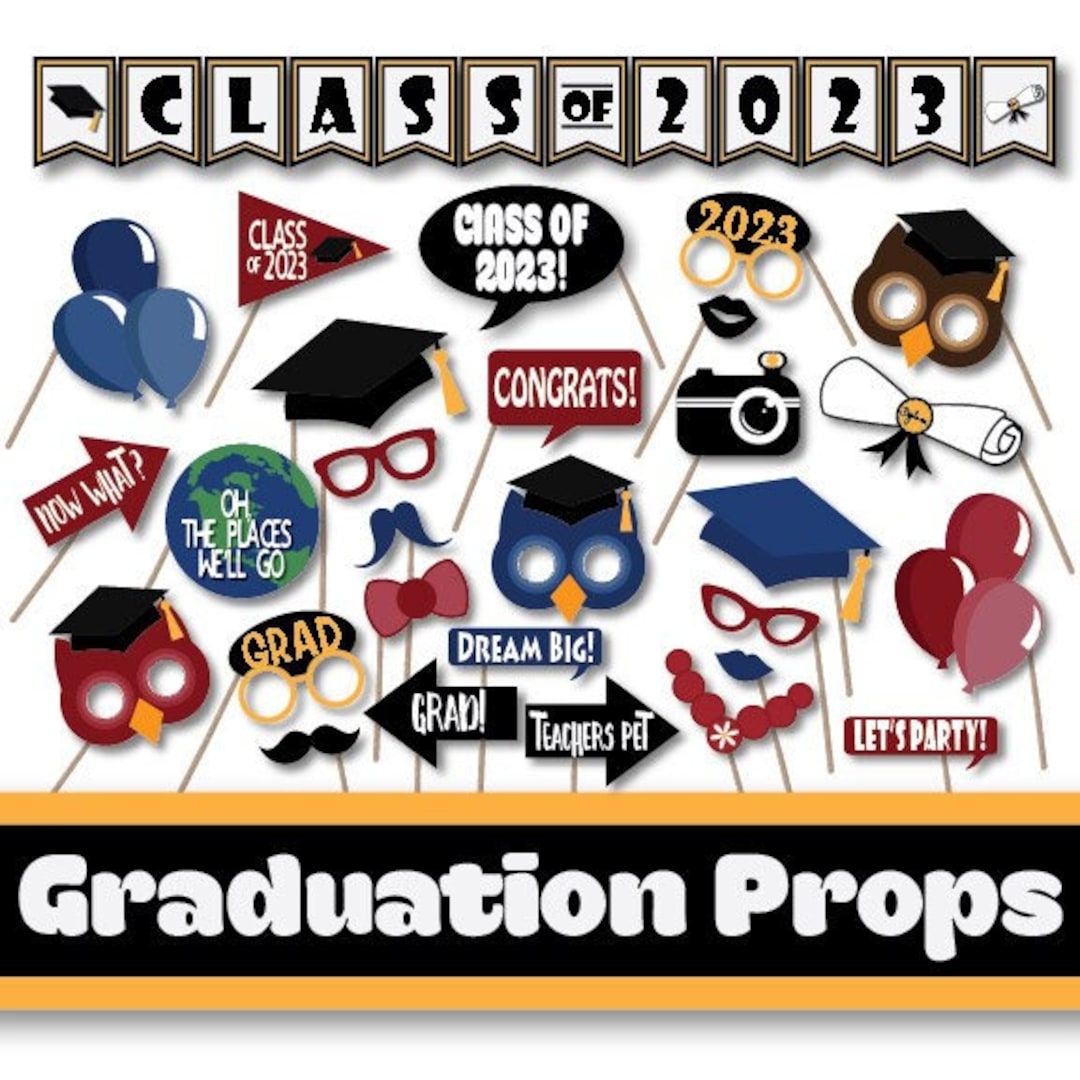 Free Printable Graduation Props