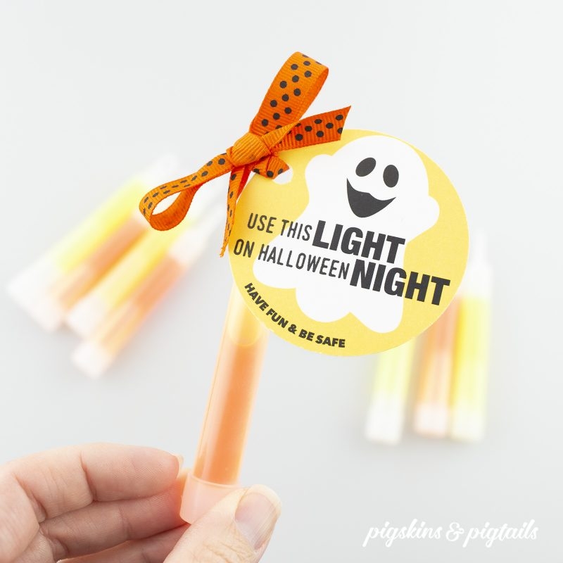 Free Glow Stick Printable Halloween