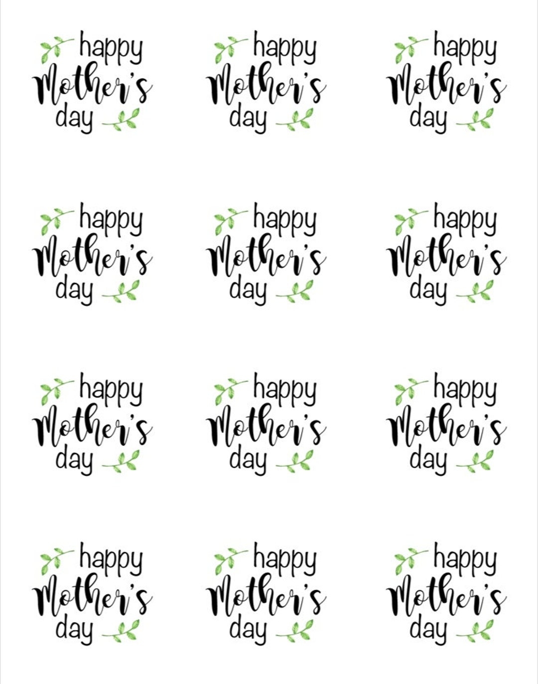 Free Printable Mothers Day Tags