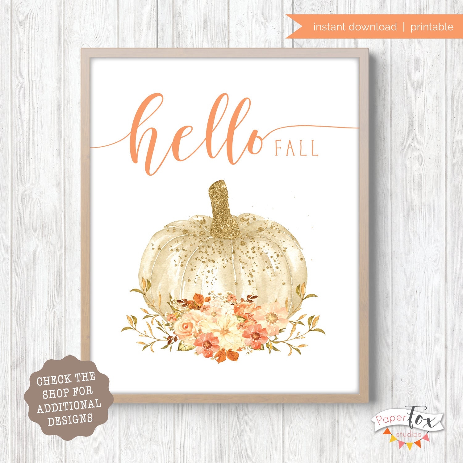 Free Fall Farmhouse Printables