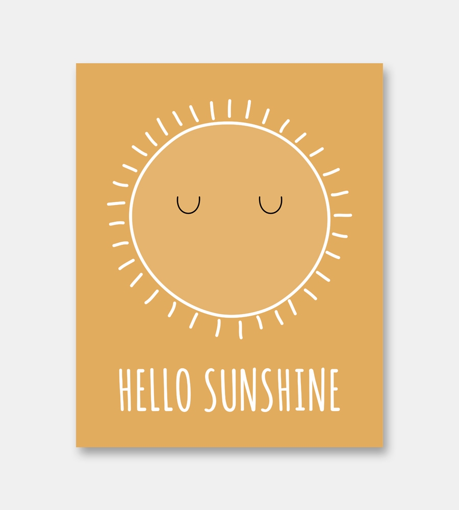 Hello Sunshine Print Limitation Free