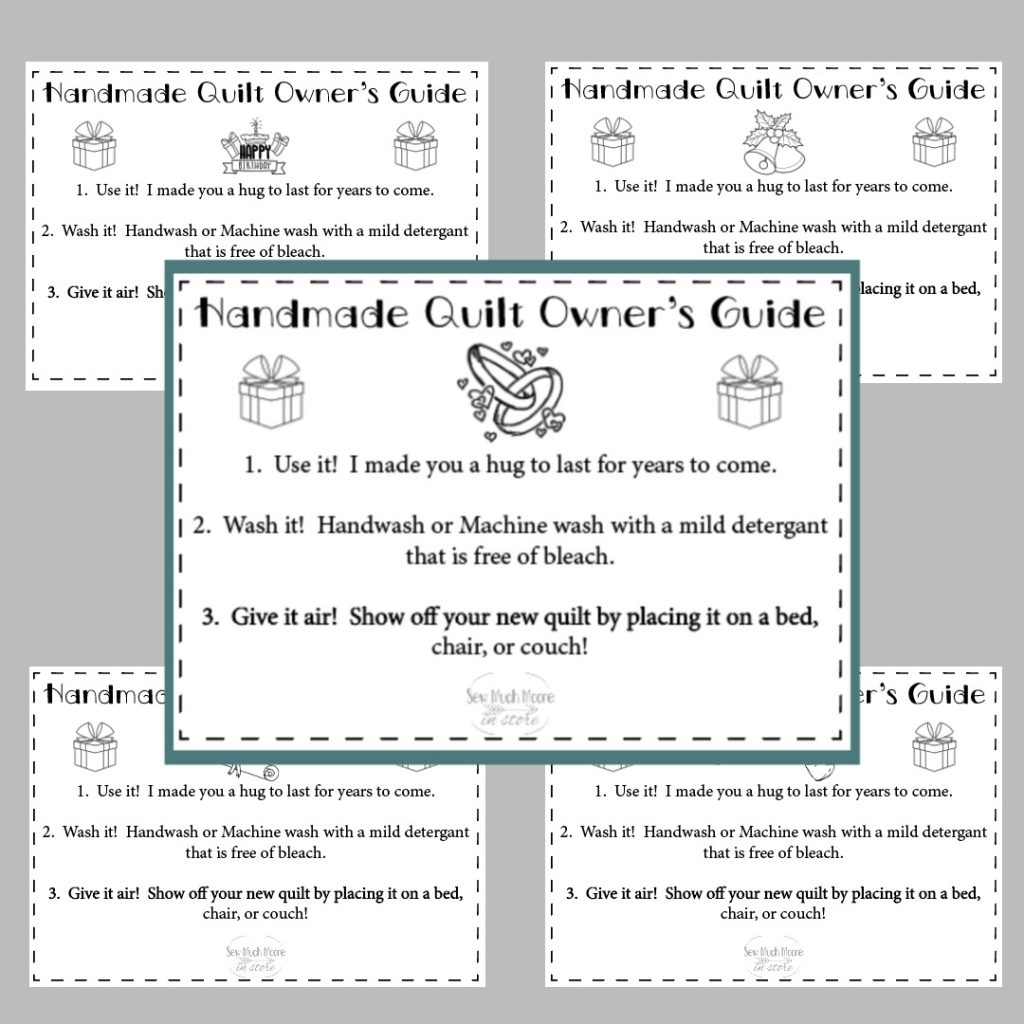 Free Printable Graduationquilt Label