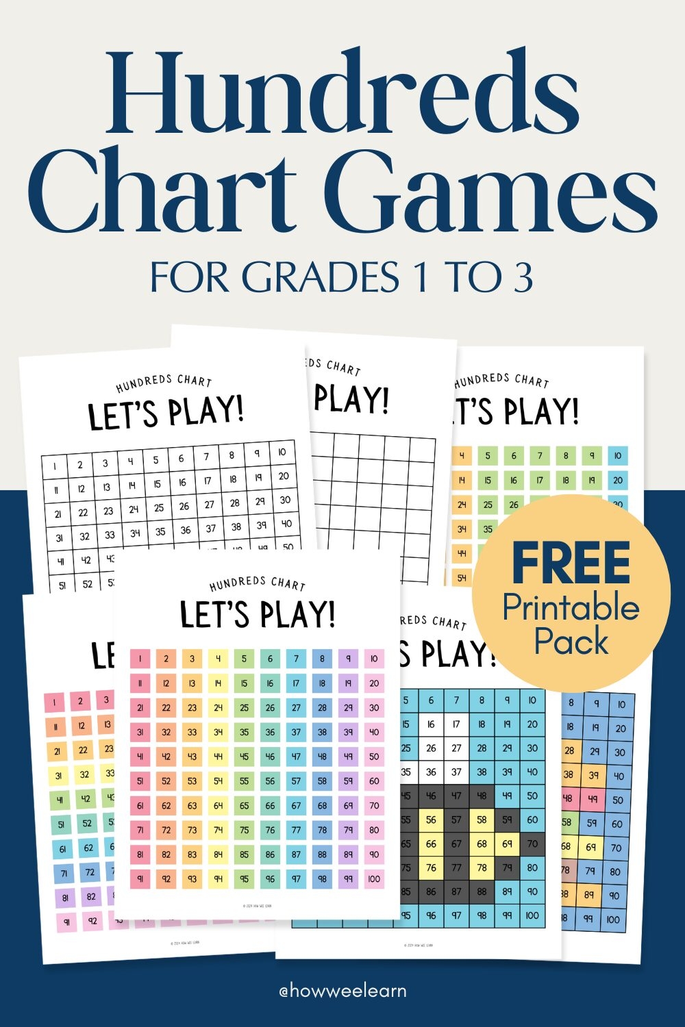 Hundreds Chart Free Printable
