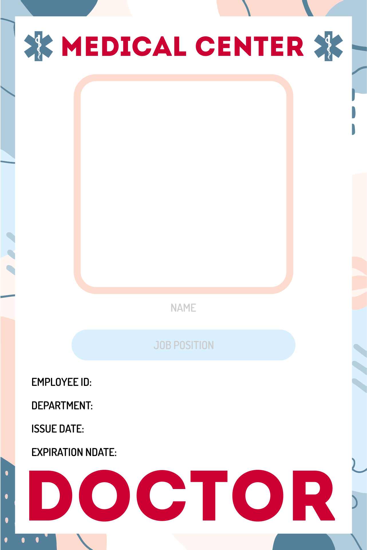 ID Name Badge Templates 7 Free PDF Printables Printablee