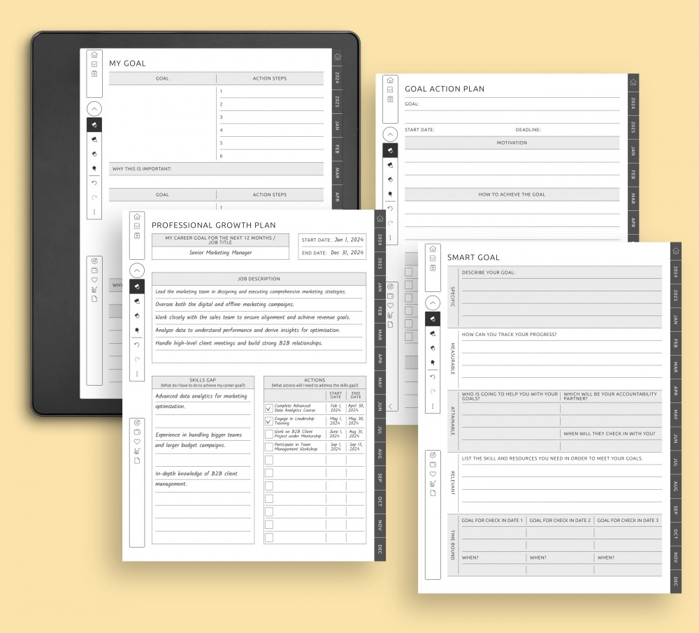 Kindle Scribe Daily Planner 2024 2025 Get Your Planner Template PDF