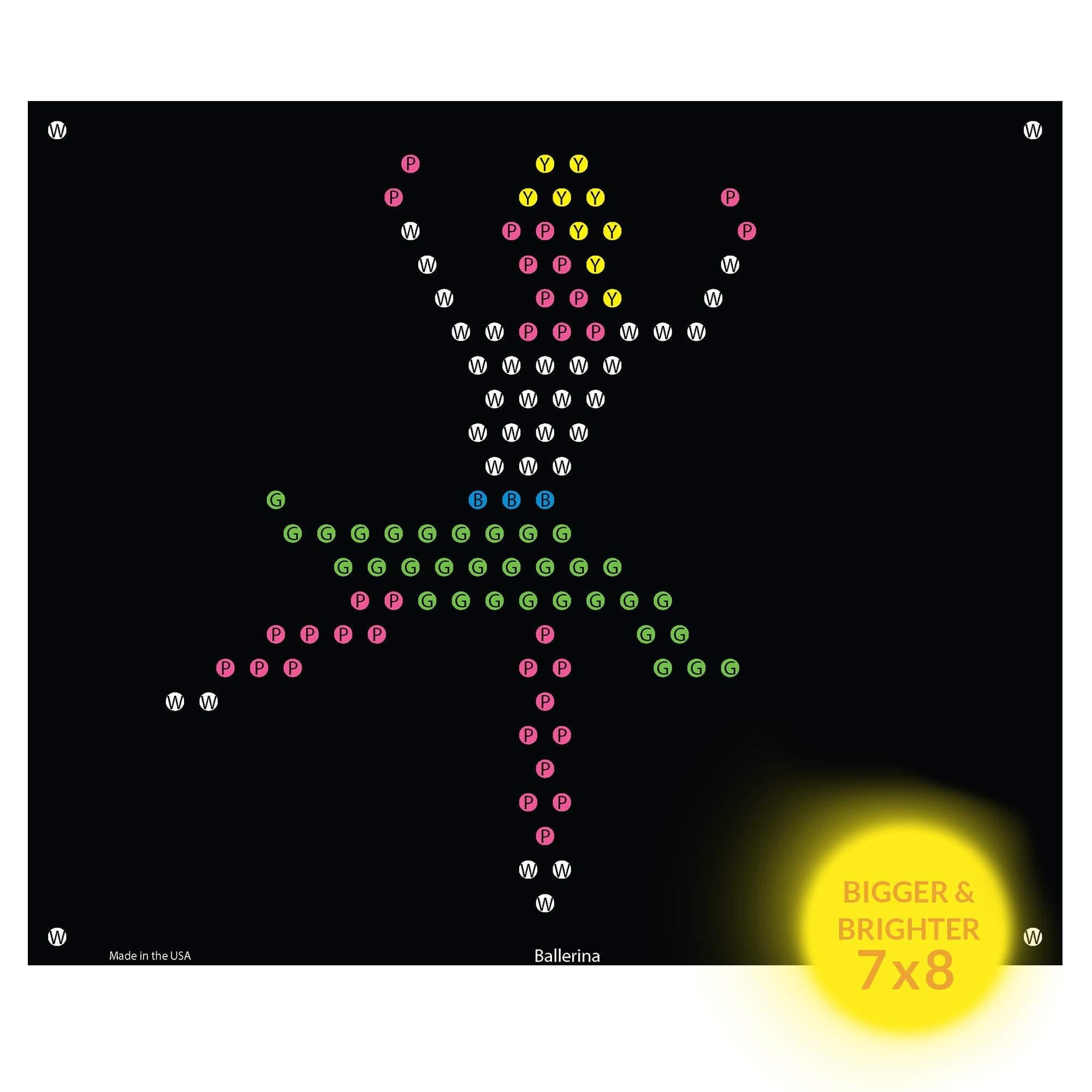 Lite Brite Ultimate Classic Refills 7x8 Bright Little Miss Princess Template 10 PK Walmart