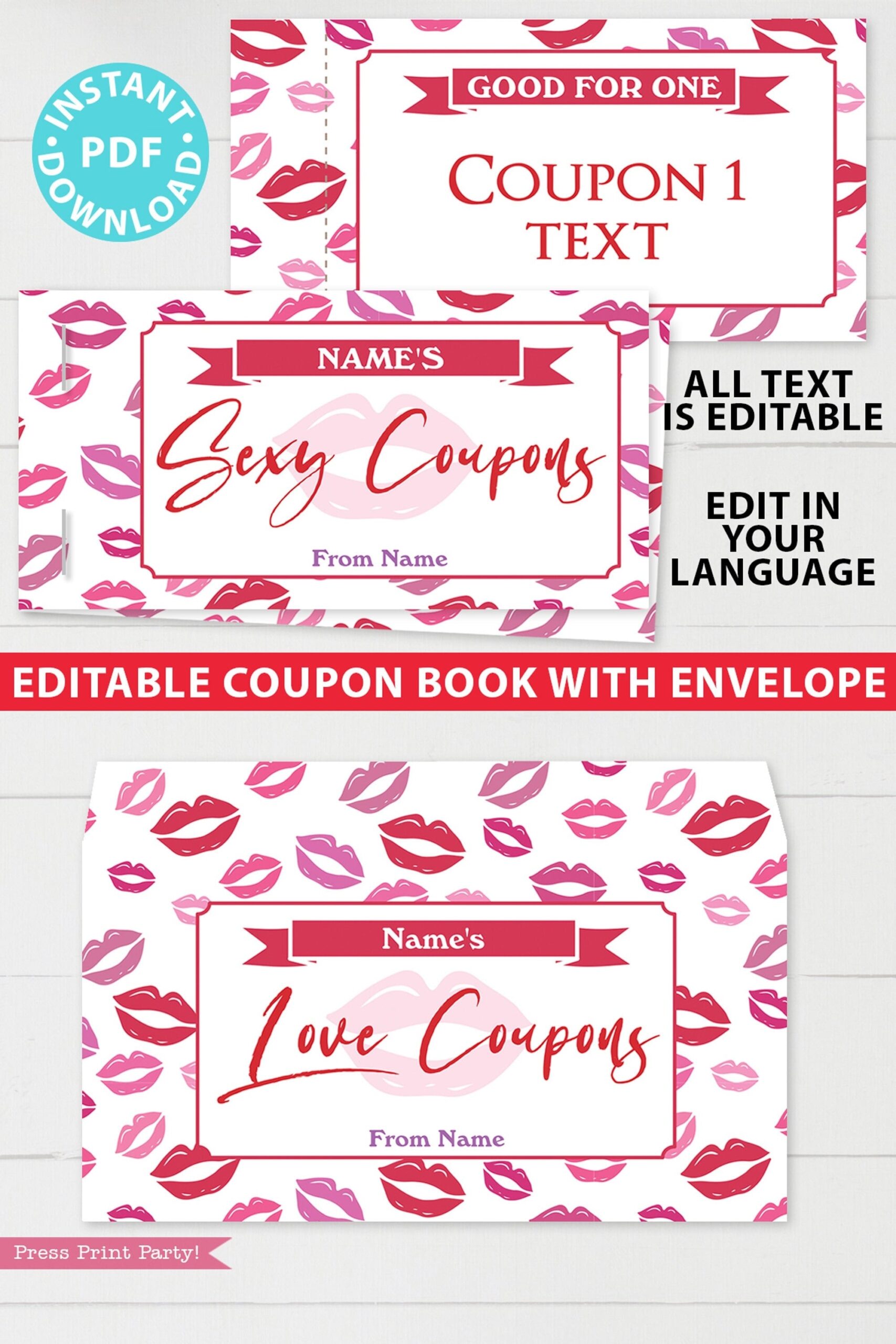 Free Printable Sexy Coupons