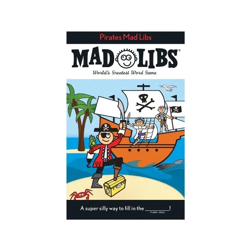 Madlibs Pirate PLAYNOW Toys And Games