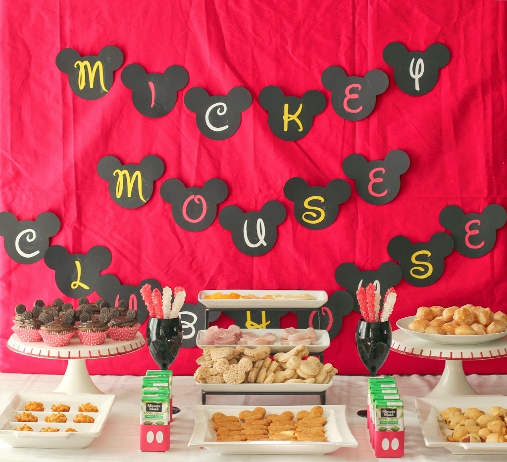Mickey Mouse Clubhouse Party Ideas Free Mickey Mouse Printables