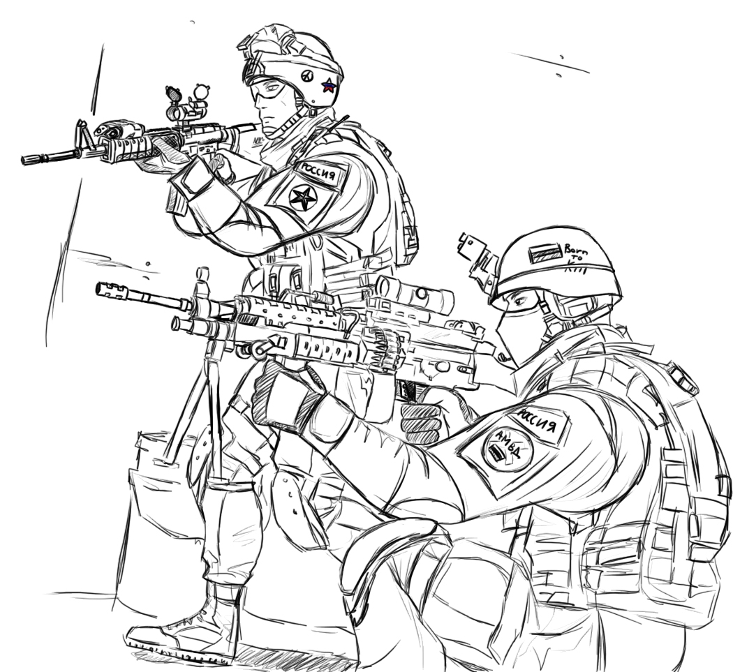 Free Printable Military Coloring Pages