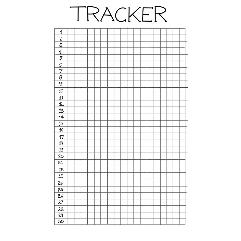 Mood Tracker Printable Free