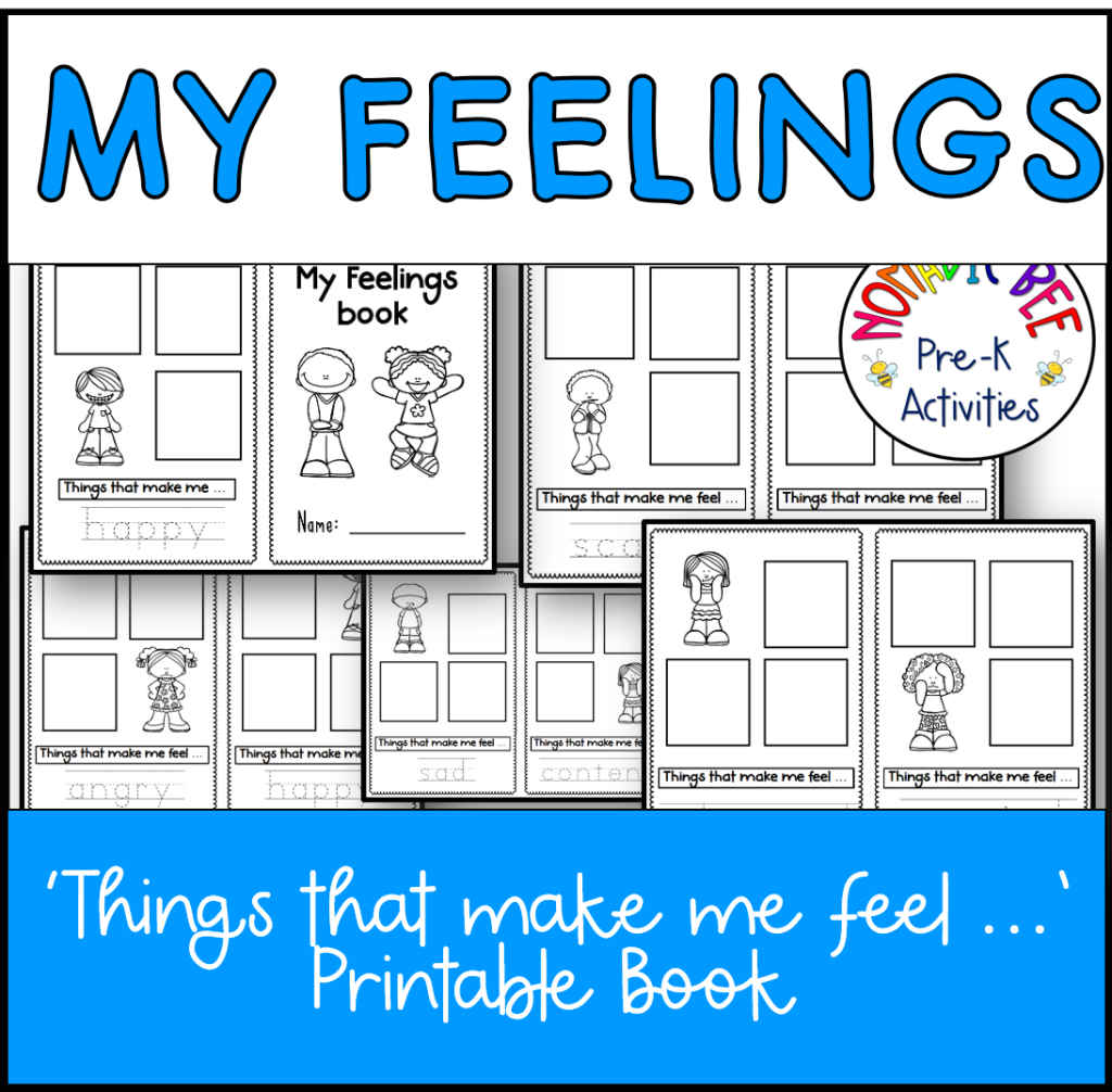 My Feelings Printable Book NBpreKactivities