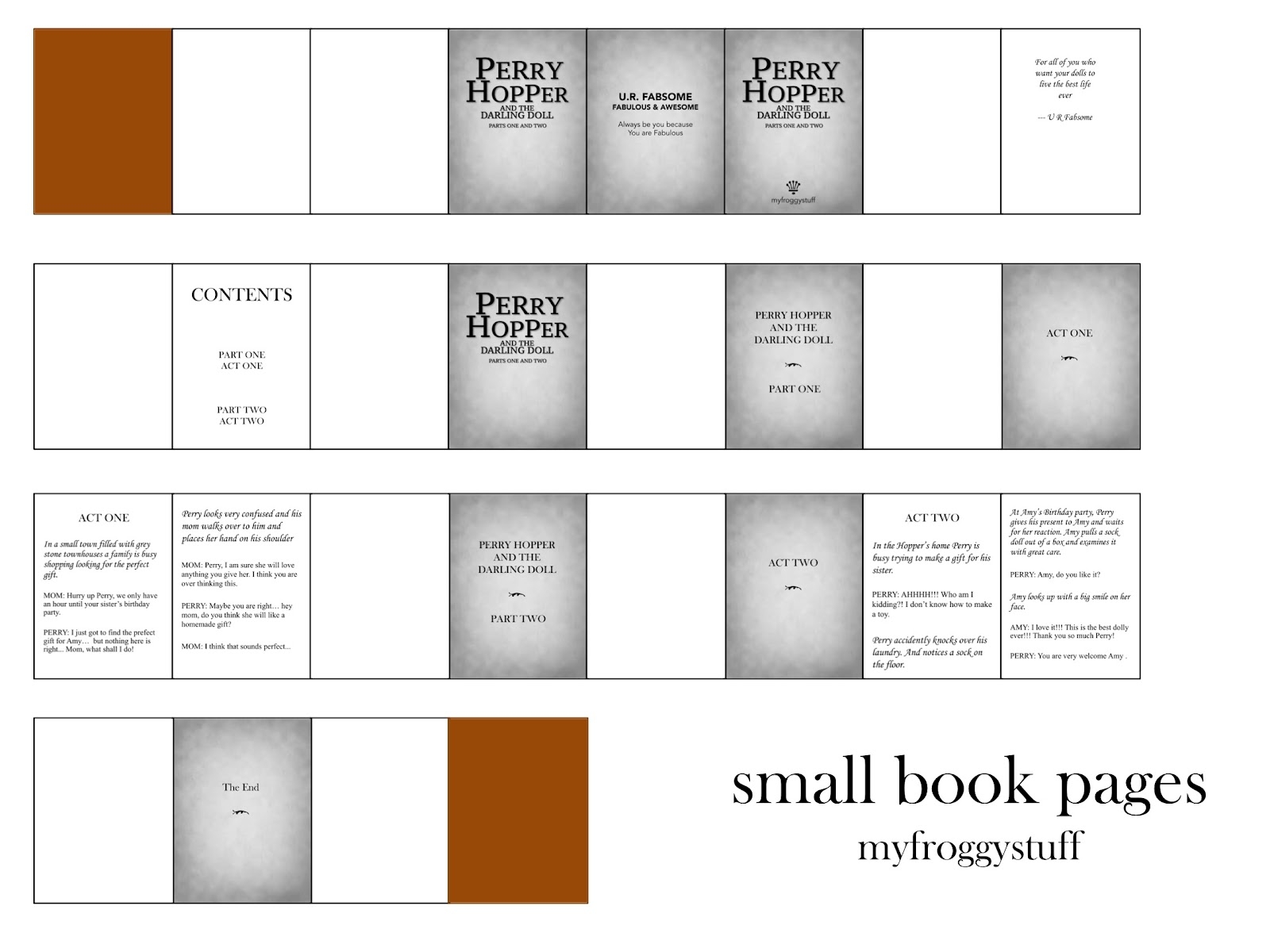 My Froggy Stuff Printables Books