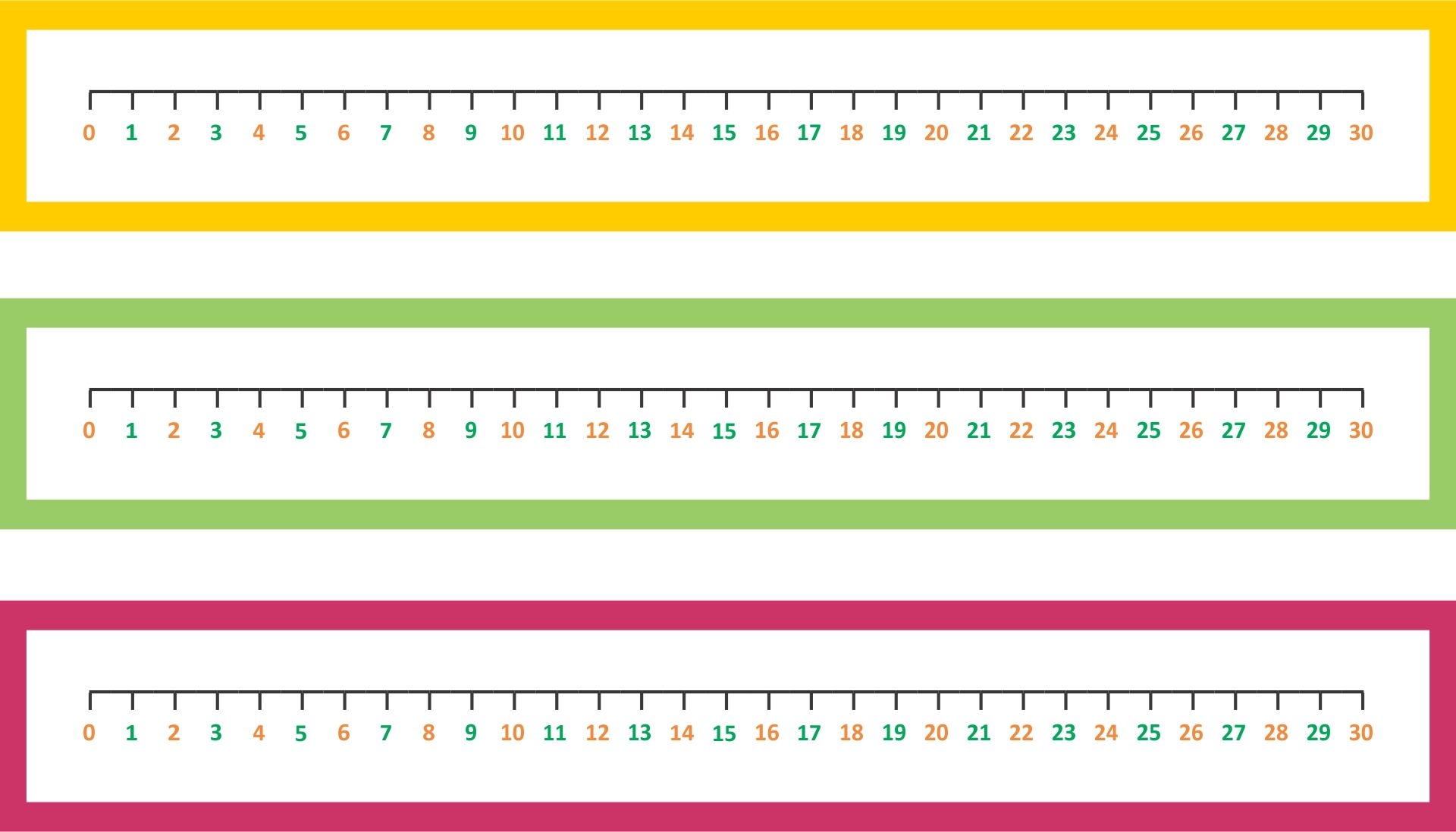 Number Line 0 50 10 Free PDF Printables Printablee