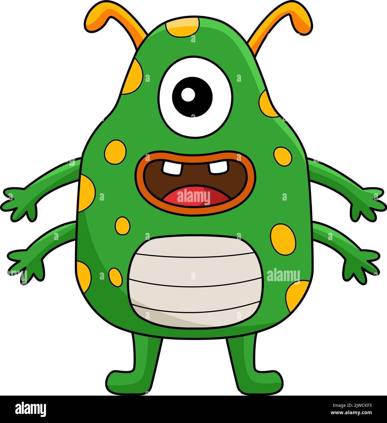 One Eyed Monster Cut Out Stock Images Pictures Alamy