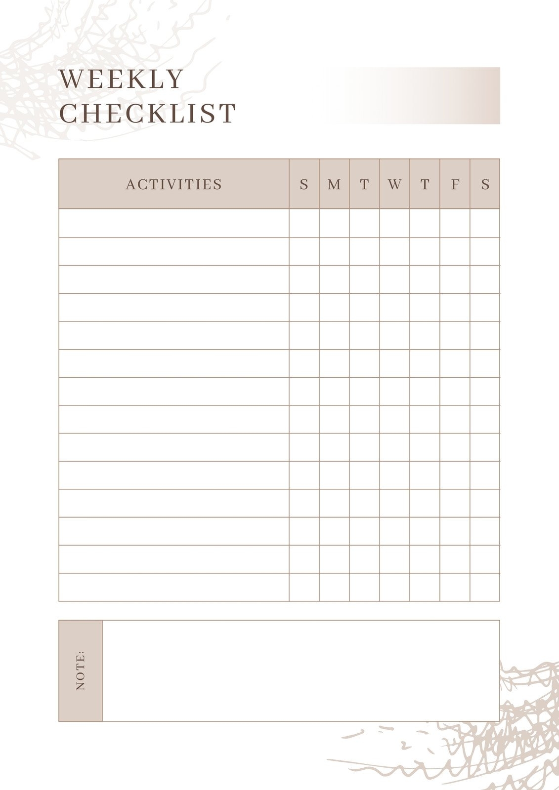 Page 3 Free Custom Downloadable Checklist Templates Canva