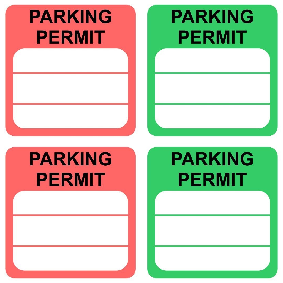 Parking Permit Template 10 Free PDF Printables Printablee