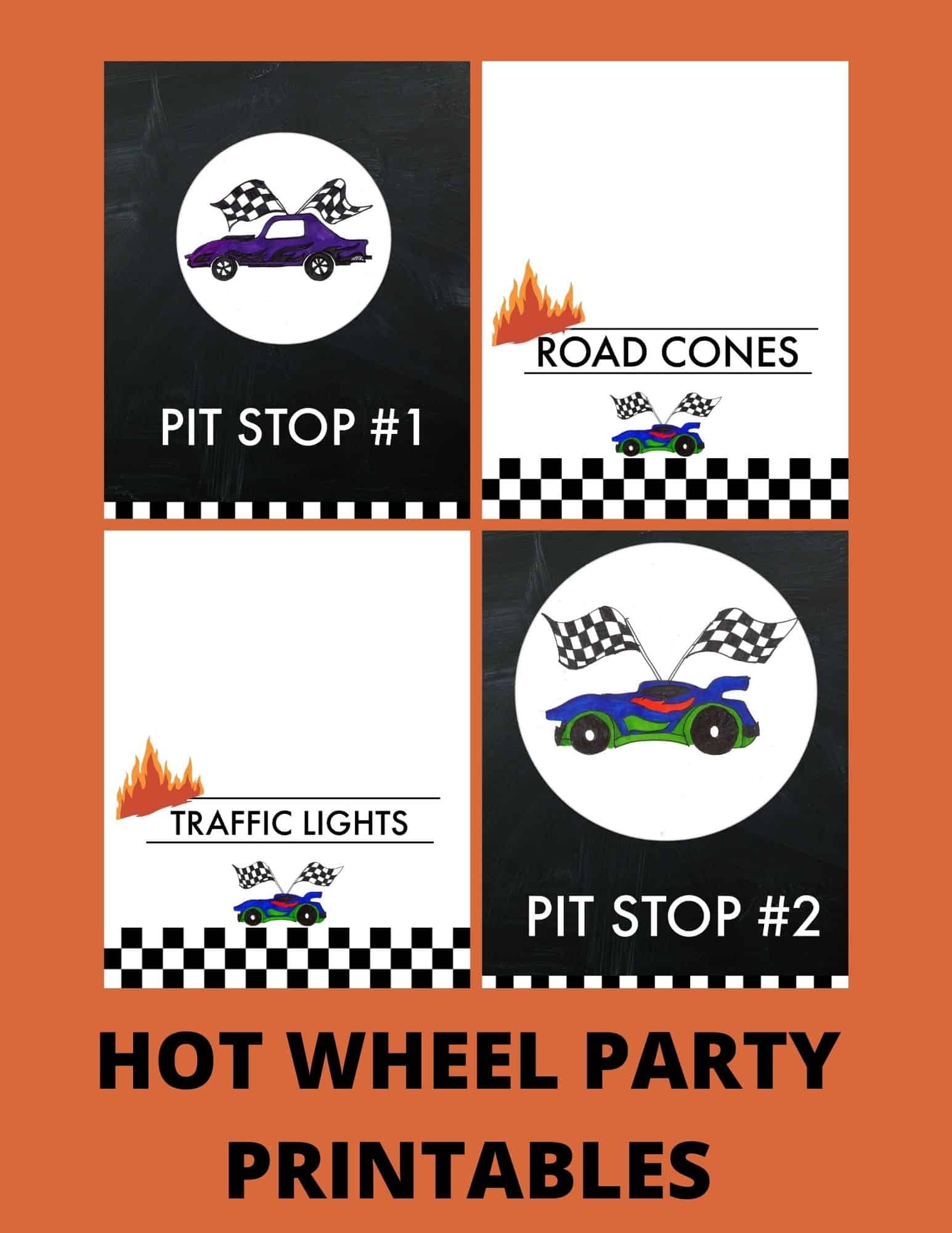 Free Hot Wheels Printables
