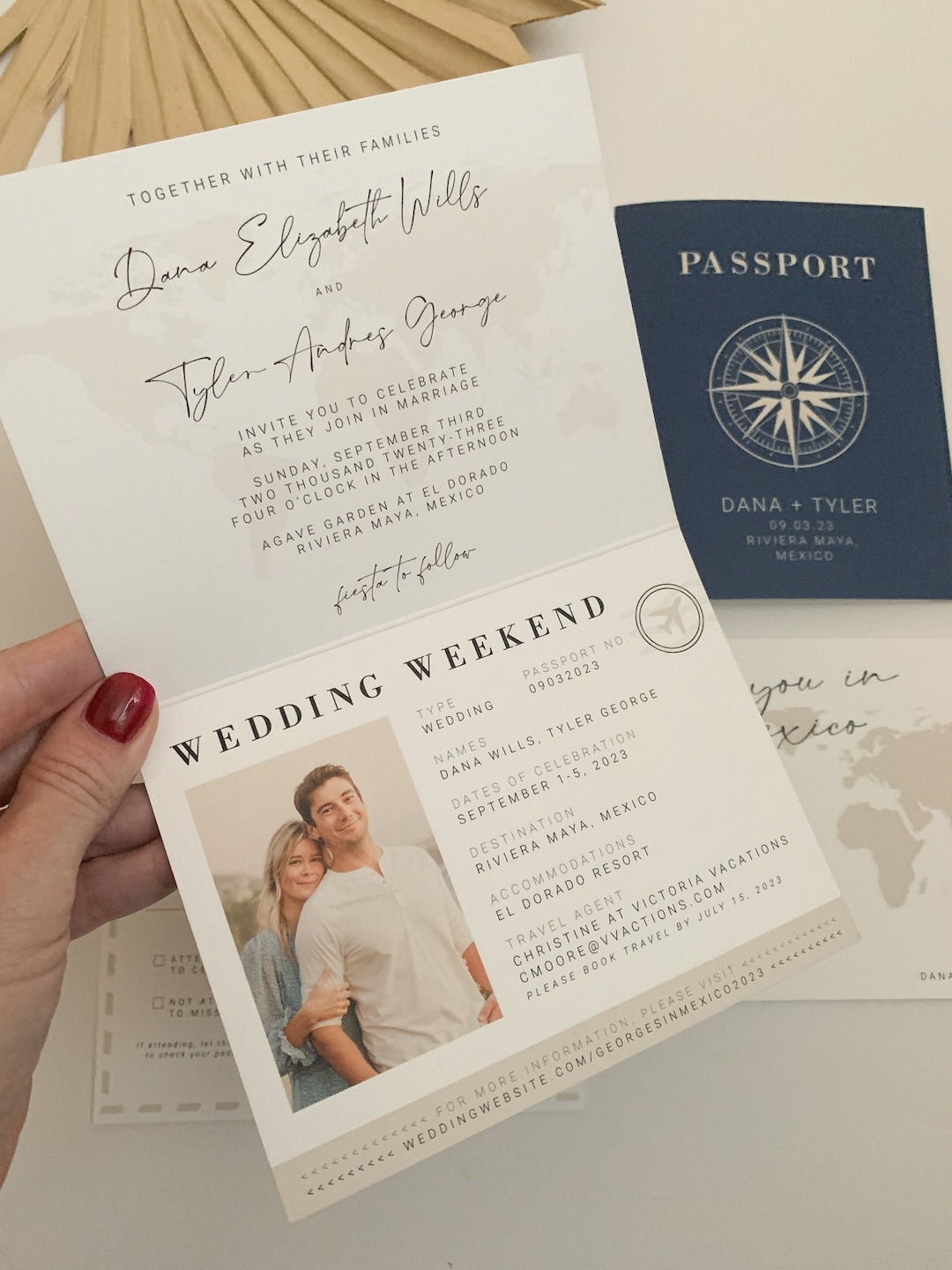 Passport Wedding Invitation Template Printable Destination Wedding Invite Postcard RSVP Editable DIY Travel Themed Set Pack Your Bags Etsy